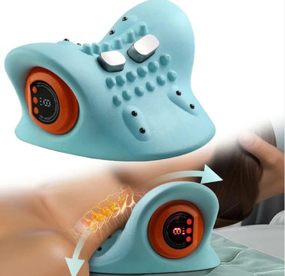 Masajeador de cuello con soporte