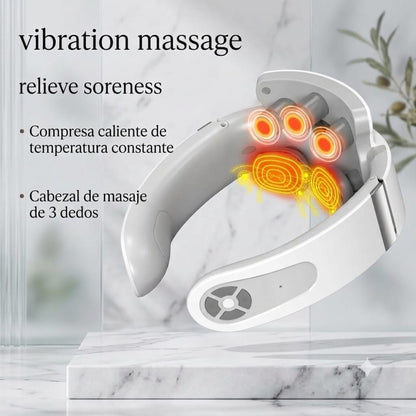 Masajeador de Cuello con Calor y Vibración