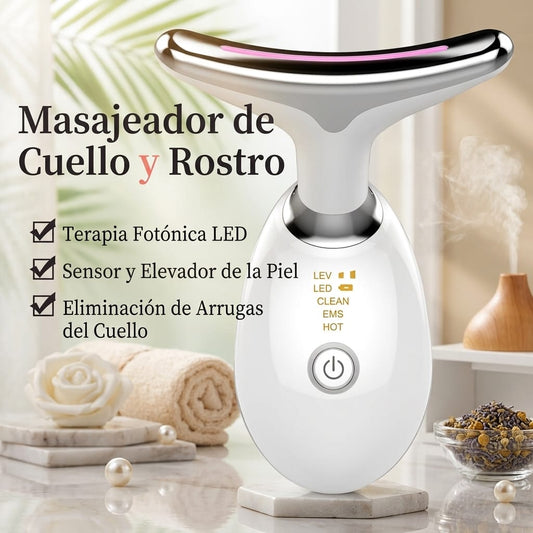 Masajeador de cuello y rostro