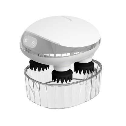 Electric Handheld Scalp Massager with Heating Function