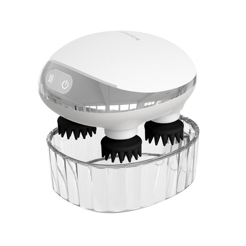 Electric Handheld Scalp Massager with Heating Function